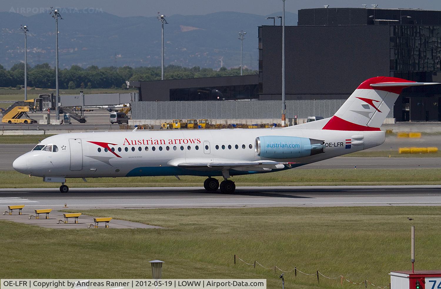 OE-LFR, 1996 Fokker 70 (F-28-0070) C/N 11572, Austrian Arrows Fokker 70