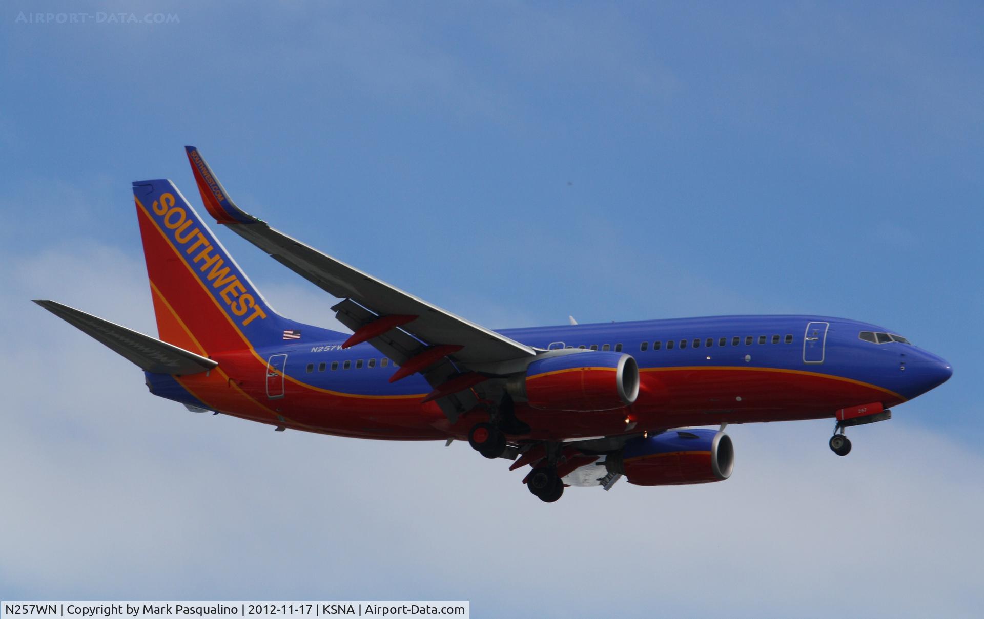 N257WN, 2006 Boeing 737-7H4 C/N 32515, Boeing 737-700