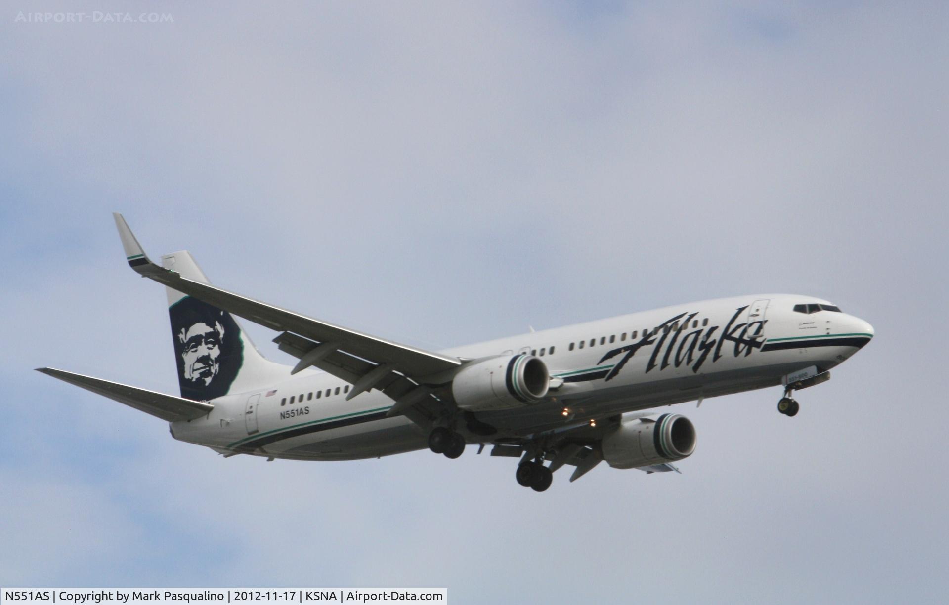 N551AS, 2006 Boeing 737-890 C/N 34593, Boeing 737-800
