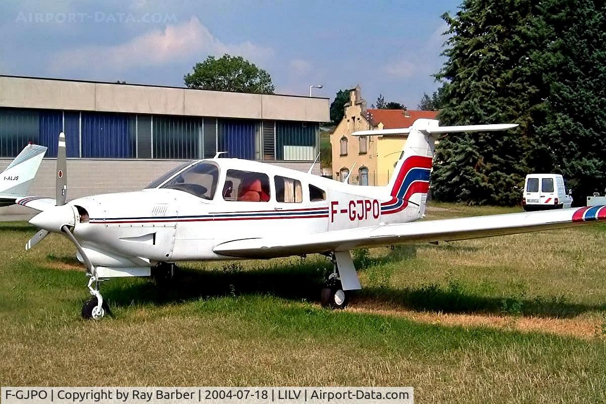 F-GJPO, Piper PA-28RT-201T Turbo Arrow IV C/N 28R7931039, Piper PA-28RT-201T Turbo Arrow IV [28R-7931039] Valbrembo~I 18/07/2004