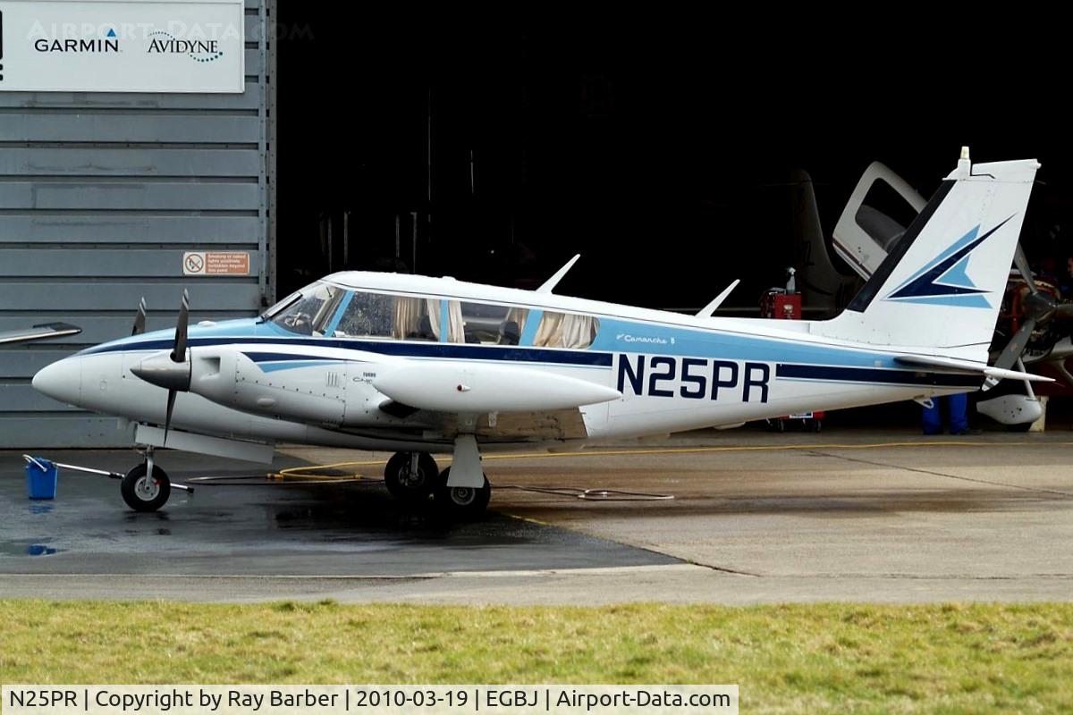 N25PR, 1967 Piper PA-30 Twin Comanche Twin Comanche C/N 30-1511, Piper PA-30-160 Twin Comanche B [30-1511] Staverton~G 19/03/2010