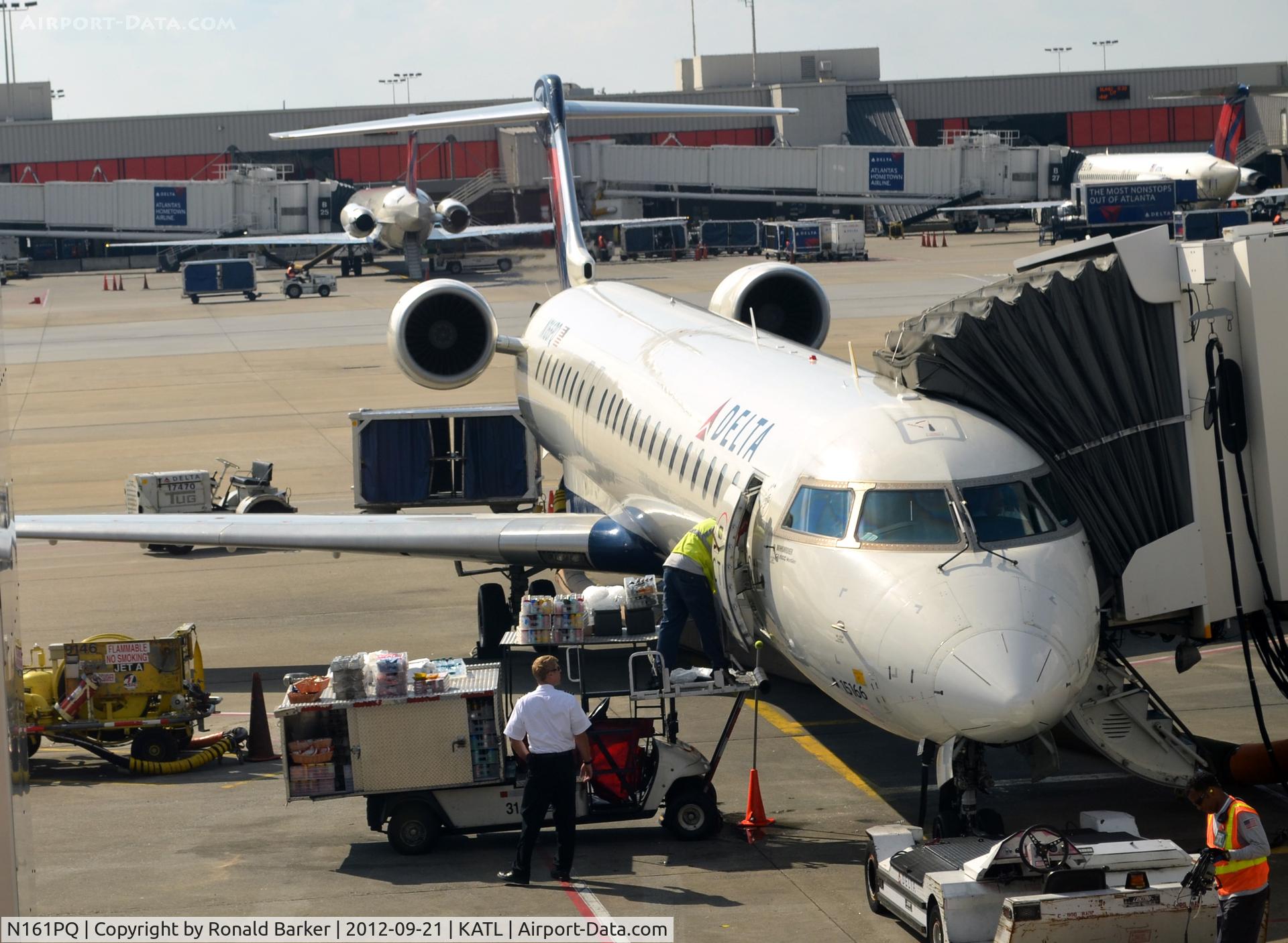 N161PQ, 2008 Bombardier CRJ-900ER (CL-600-2D24) C/N 15161, Atlanta