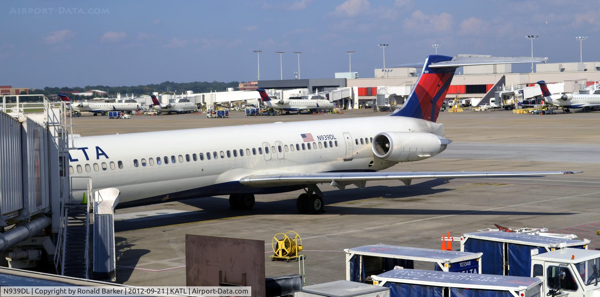 N939DL, 1989 McDonnell Douglas MD-88 C/N 49812, Atlanta