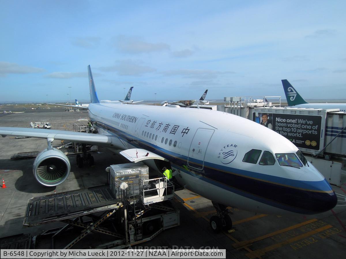 B-6548, 2012 Airbus A330-223 C/N 1335, At Auckland