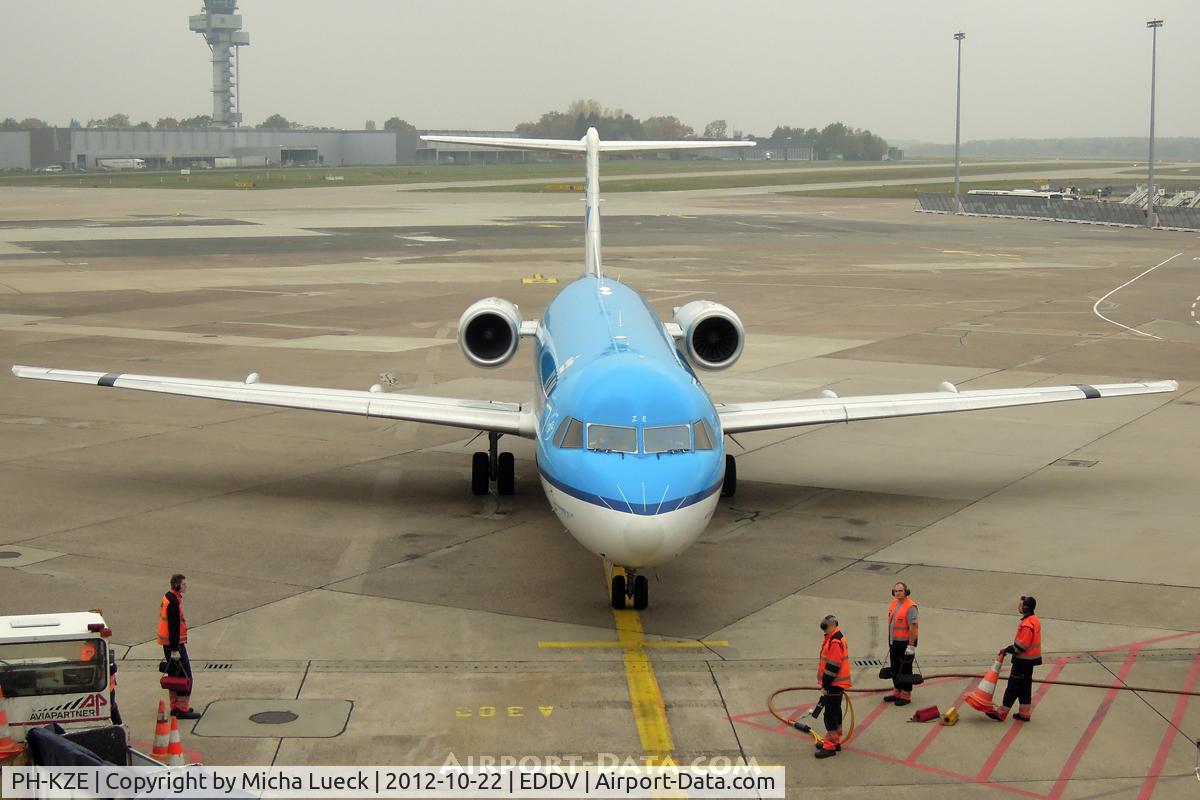 PH-KZE, 1996 Fokker 70 (F-28-0070) C/N 11576, At Hanover