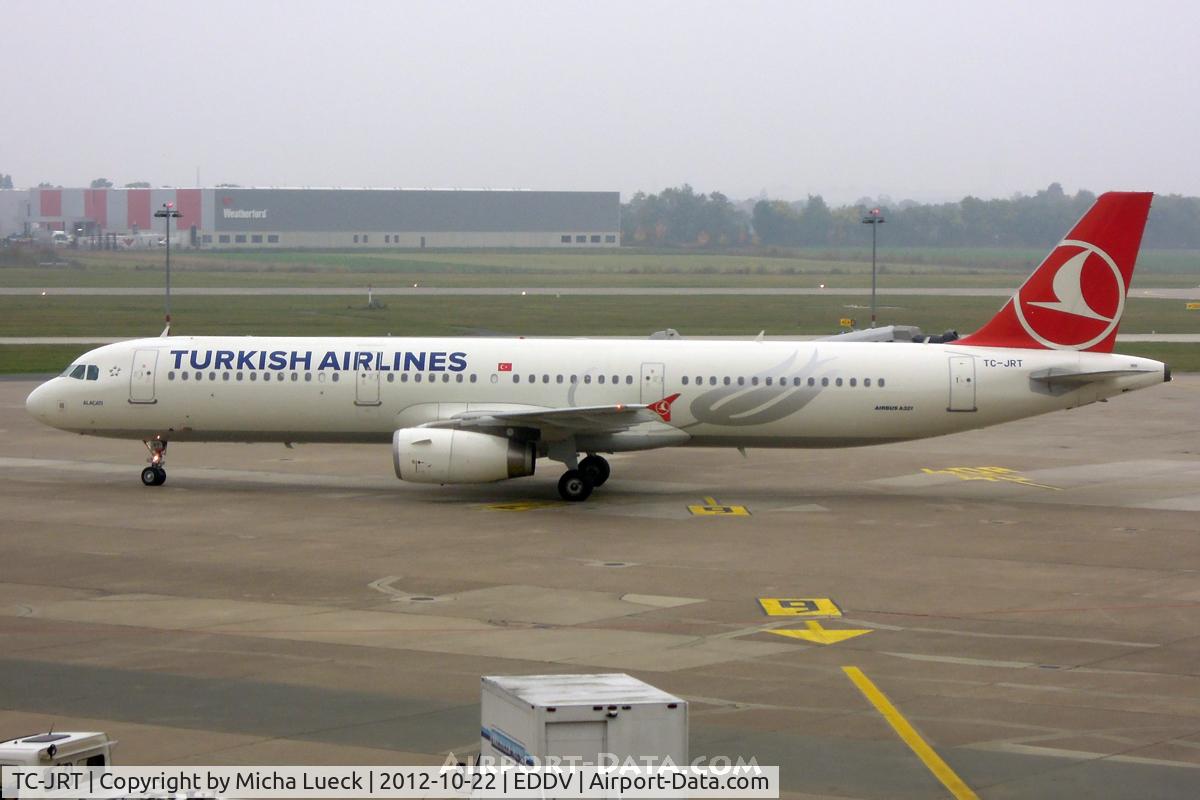 TC-JRT, 2011 Airbus A321-231 C/N 5667, At Hanover