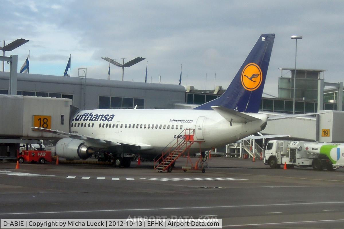D-ABIE, 1990 Boeing 737-530 C/N 24819, At Helsinki