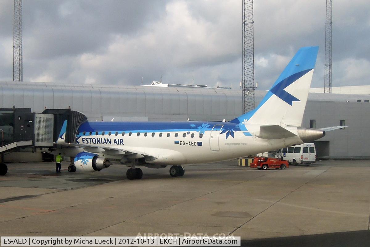 ES-AED, 2005 Embraer 170LR (ERJ-170-100LR) C/N 17000112, At Copenhagen