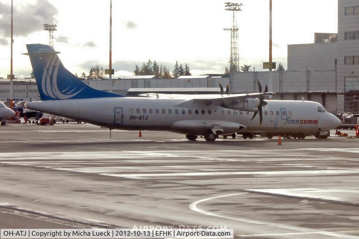 OH-ATJ, 2008 ATR 72-212A C/N 792, At Helsinki
