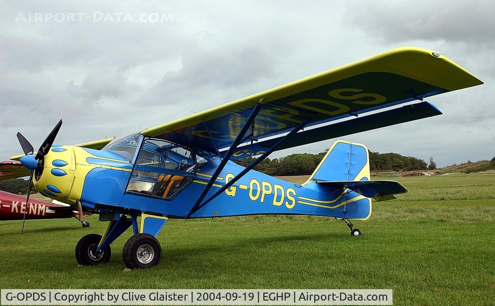 G-OPDS, 1994 Denney Kitfox Mk4 C/N PFA 172A-12259, Originally and currently in private hands since January 1993. De-registered as destroyed by the CAA in December 2010.