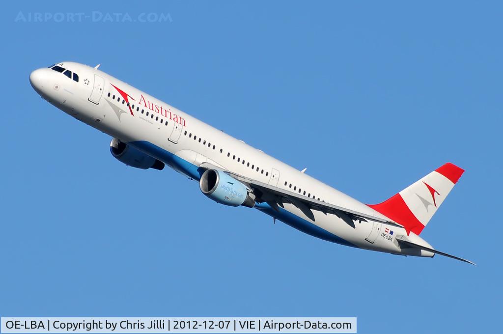 OE-LBA, 1995 Airbus A321-111 C/N 552, Austrian Airlines