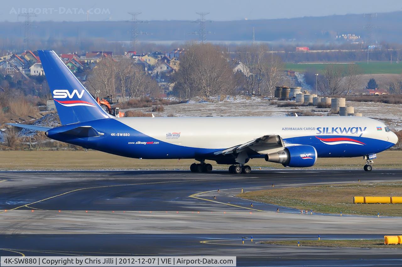 4K-SW880, 2012 Boeing 767-32LF C/N 41069, Silkway Cargo