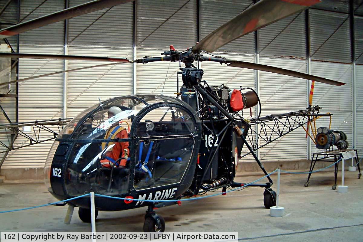 162, Sud SE-3130 Alouette II C/N 1162, Sud Aviation SE.3130 Alouette II [1162] Dax~F 23/09/2002