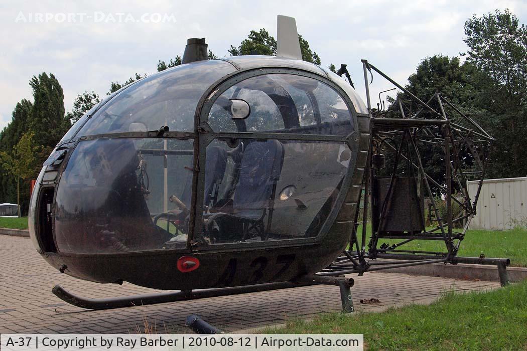 A-37, 1962 Sud SE-3130 Alouette II C/N 1803, Sud Aviation Alouette II [1803] Saffaanberg~OO 12/08/2010