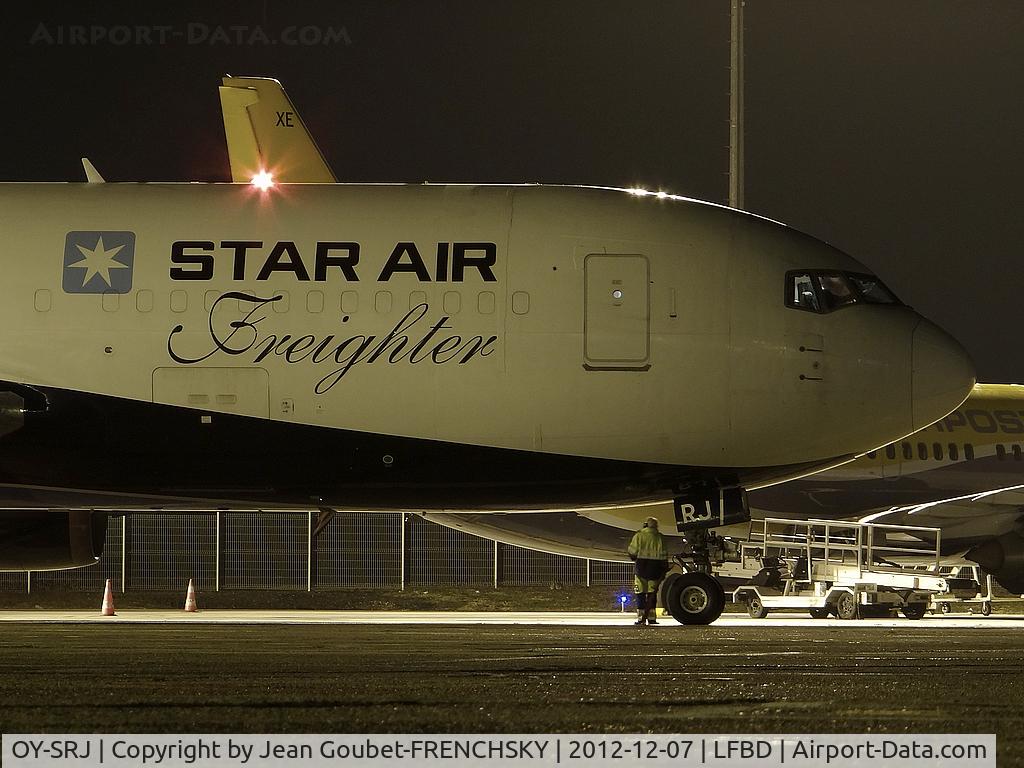 OY-SRJ, 1994 Boeing 767-25E(BDSF) C/N 27195, STAR AIR departure parking FOX