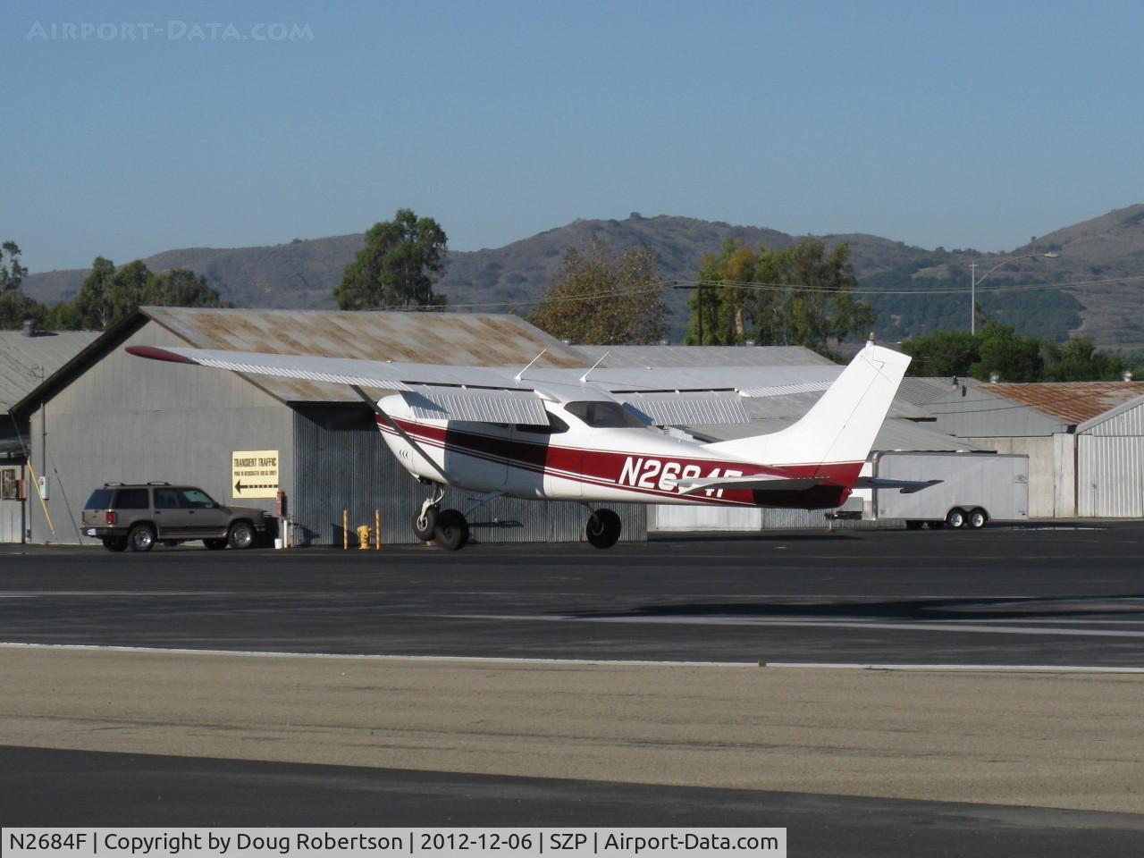 N2684F, 1965 Cessna 182J Skylane C/N 18256784, 1965 Cessna 182J SKYLANE, Continental O-470-S 230 Hp, landing Rwy 22