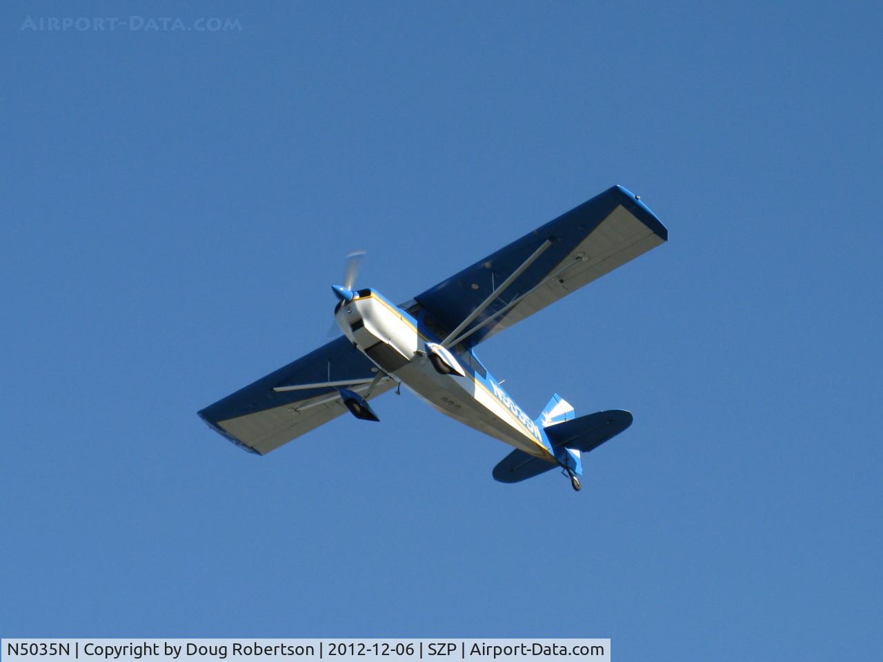 N5035N, 1978 Bellanca 8KCAB Decathlon C/N 470-79, 1978 Bellanca 8KCAB DECATHLON, Lycoming AEIO-320 150 Hp, takeoff climb Rwy 22