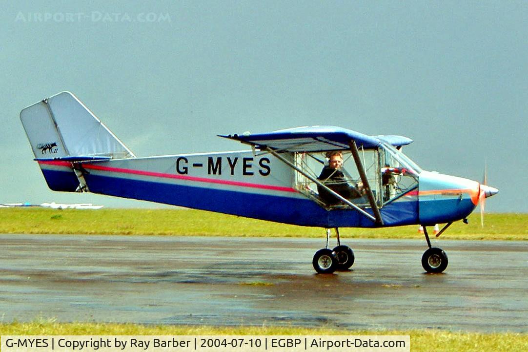 G-MYES, 1992 Rans S-6ESD Coyote II C/N PFA 204-12254, Rans S.6E Coyote II [PFA 204-12254] Kemble~G 10/07/2004