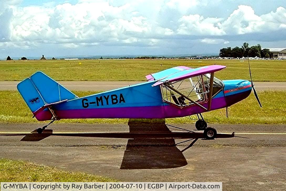 G-MYBA, 1992 Rans S-6ESD Coyote II C/N PFA 204-12210, Rans S.6 Coyote II [PFA 204-12210] Kemble~G 10/07/2004