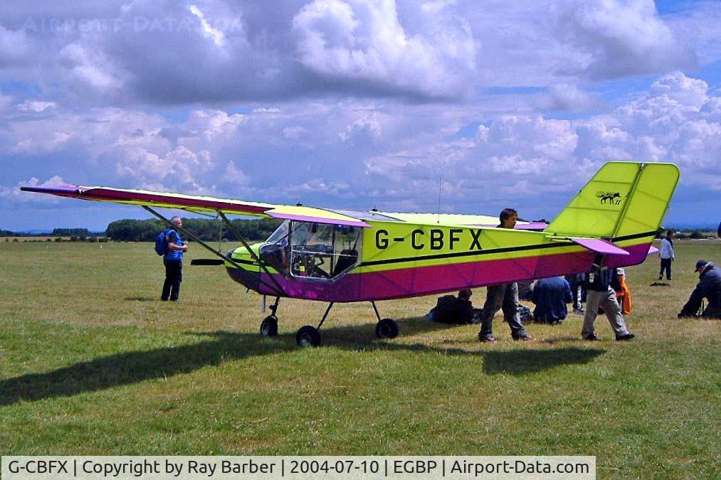 G-CBFX, 2002 Rans S-6ES Coyote II C/N PFA 204-13820, Rans S.6ES Coyote II [PFA 204-13820] Kemble~G 10/07/2004