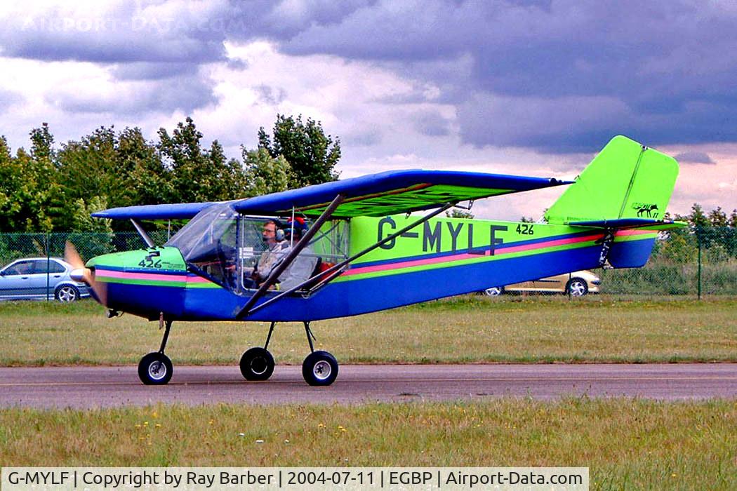 G-MYLF, 1993 Rans S-6ESD Coyote II C/N PFA 204-12544, Rans S.6ESD Coyote II [PFA 204-12544] Kemble~G 11/07/2004. Taxiing out for departure.