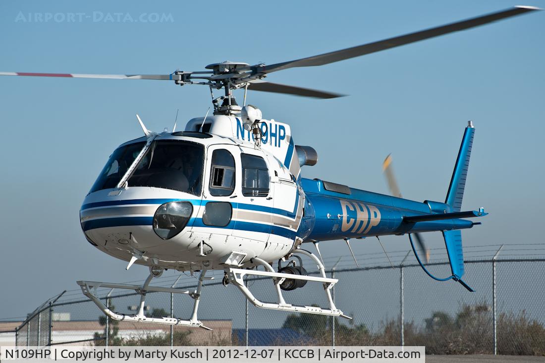 N109HP, 1999 Eurocopter AS-350B-3 Ecureuil Ecureuil C/N 3245, Departing Foothill Aircraft.