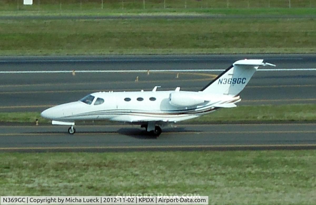 N369GC, Cessna 510 Citation Mustang C/N 510-0248, At Portland, OR
