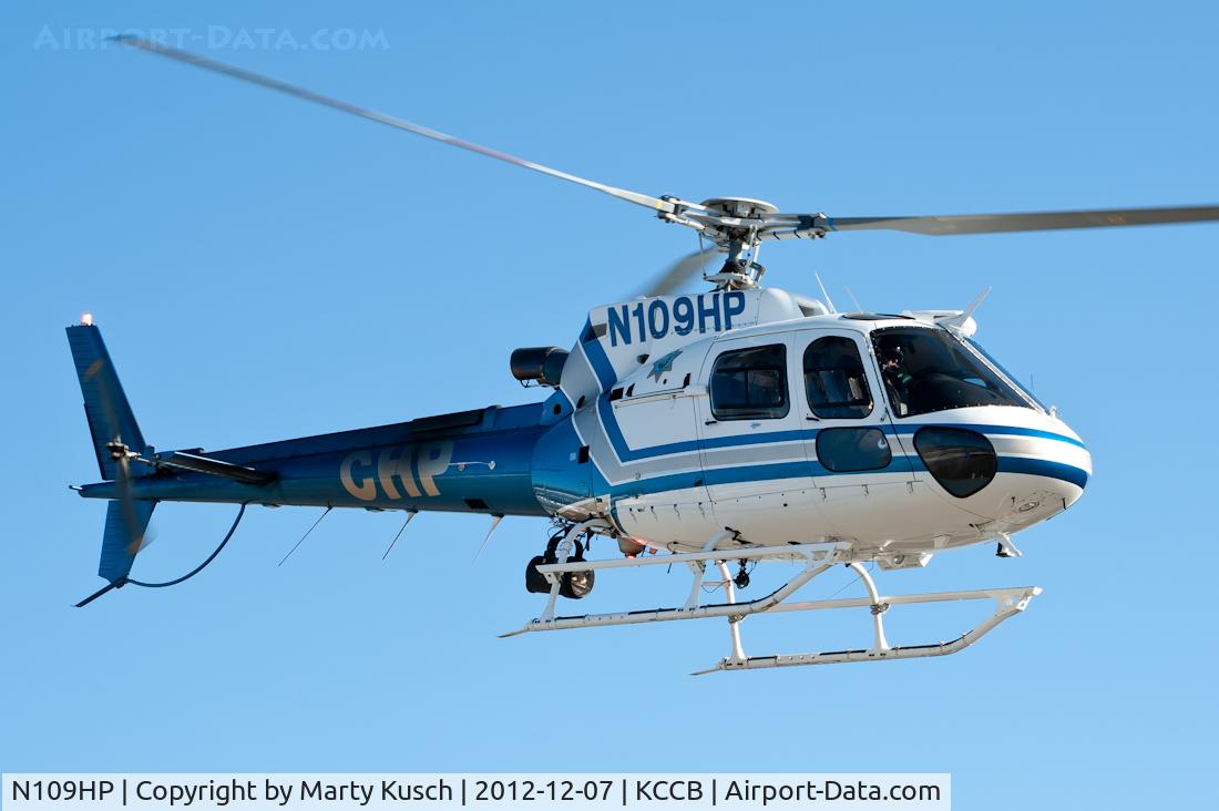 N109HP, 1999 Eurocopter AS-350B-3 Ecureuil Ecureuil C/N 3245, Departing Foothill Aircraft.