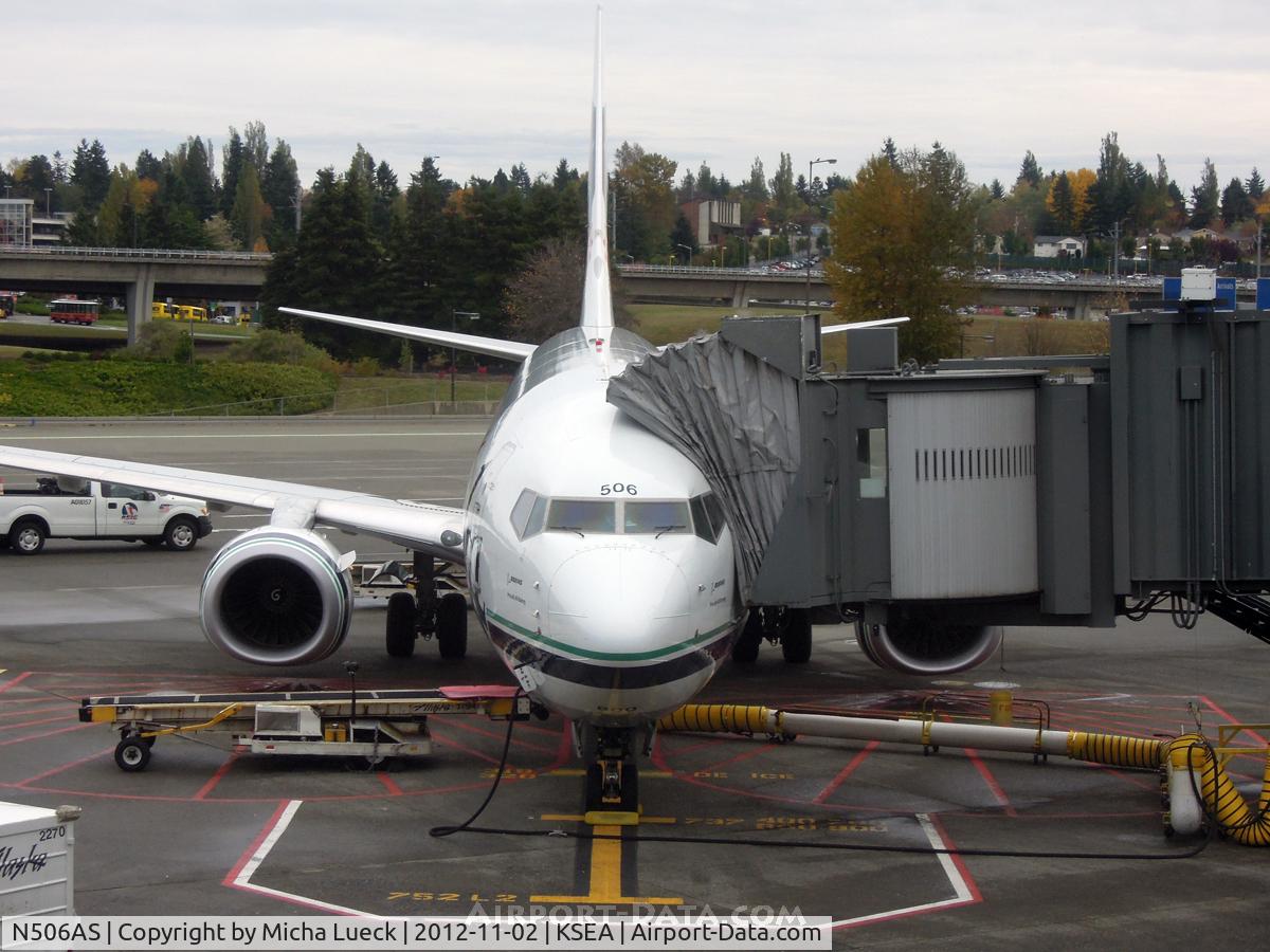 N506AS, 2008 Boeing 737-890 C/N 35690, At Seattle