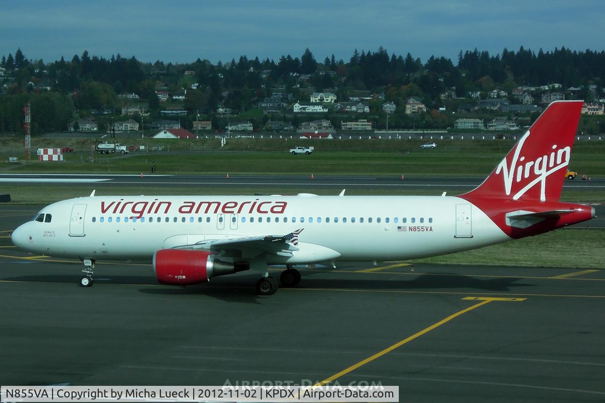 N855VA, 2012 Airbus A320-214 C/N 5179, Just a few months old...