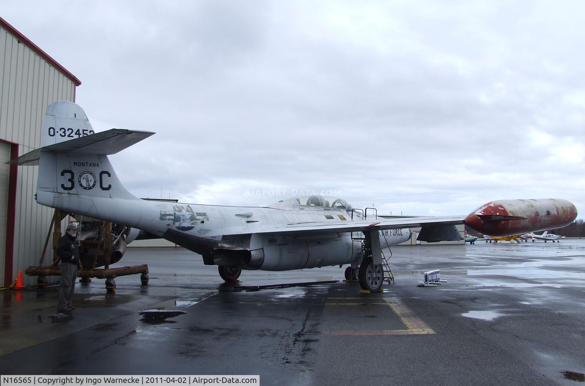 N16565, 1953 Northrop F-89J Scorpion C/N 53-2453, Northrop F-89J Scorpion at the Heritage Flight Museum, Bellingham WA