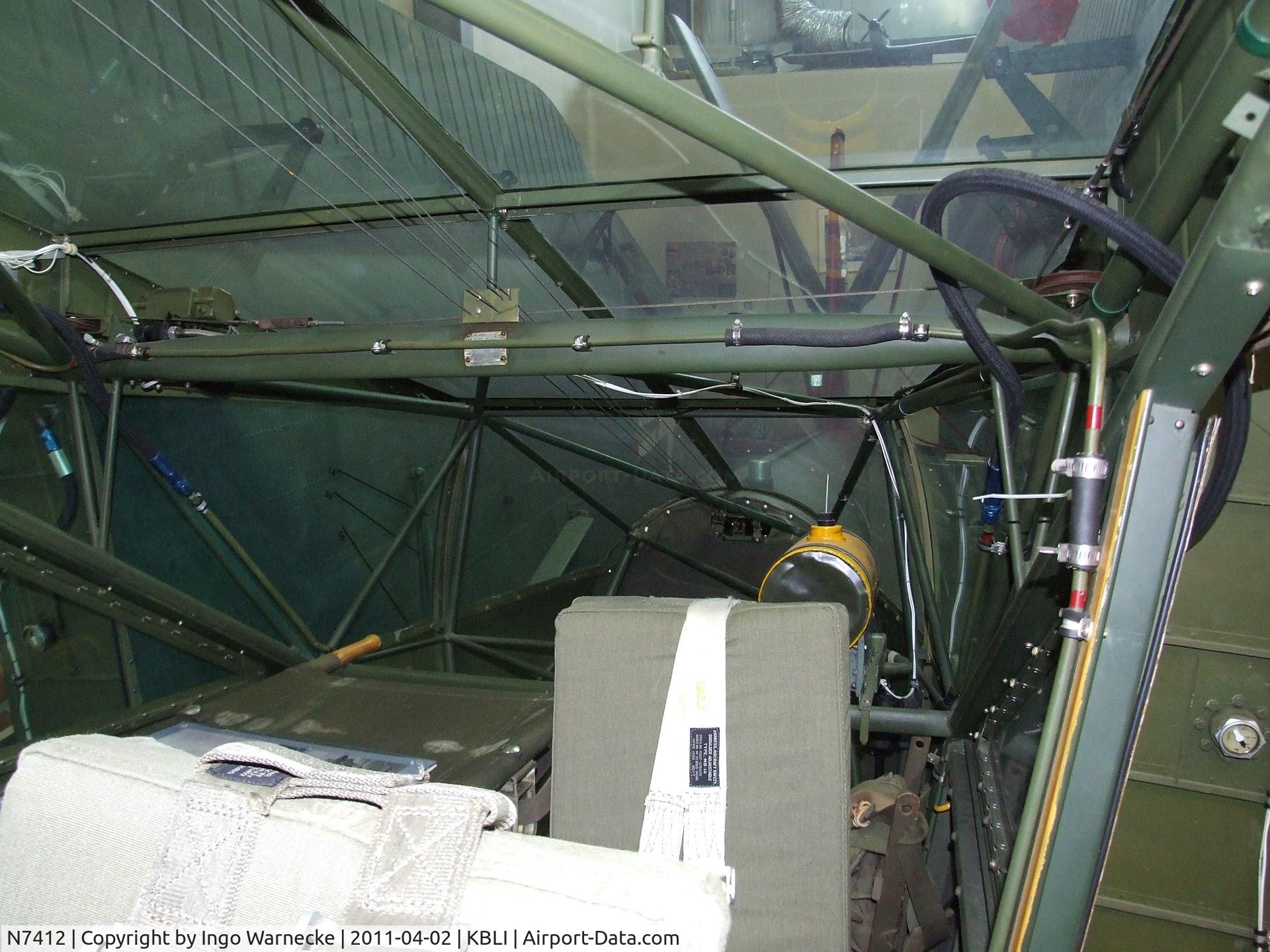 N7412, 1949 Consolidated Vultee L-13B C/N 47-412, Consolidated Vultee/Stinson L-13B at the Heritage Flight Museum, Bellingham WA  #i