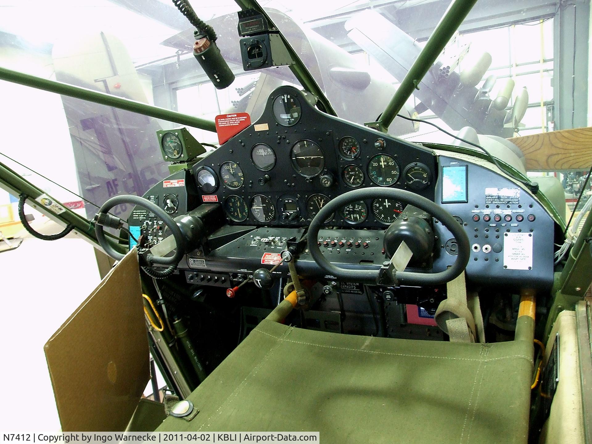 N7412, 1949 Consolidated Vultee L-13B C/N 47-412, Consolidated Vultee/Stinson L-13B at the Heritage Flight Museum, Bellingham WA  #c