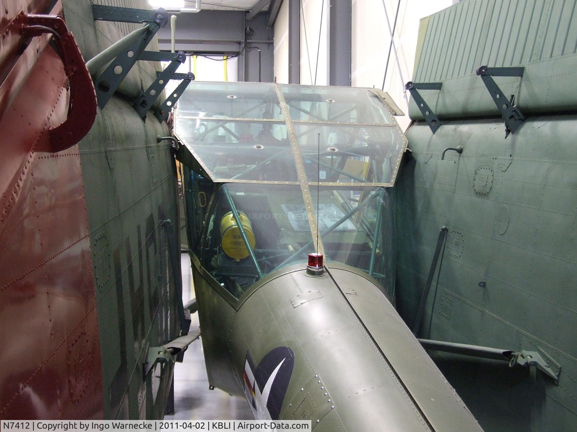 N7412, 1949 Consolidated Vultee L-13B C/N 47-412, Consolidated Vultee/Stinson L-13B at the Heritage Flight Museum, Bellingham WA