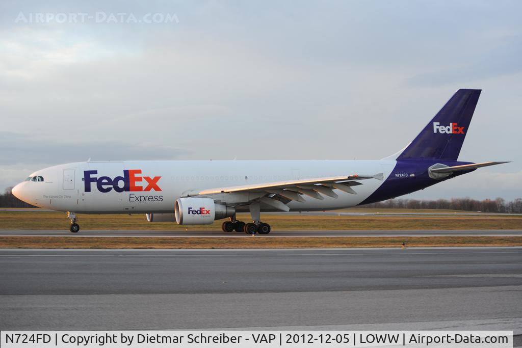 N724FD, 1989 Airbus A300B4-622R C/N 530, Fedex Airbus A300-600