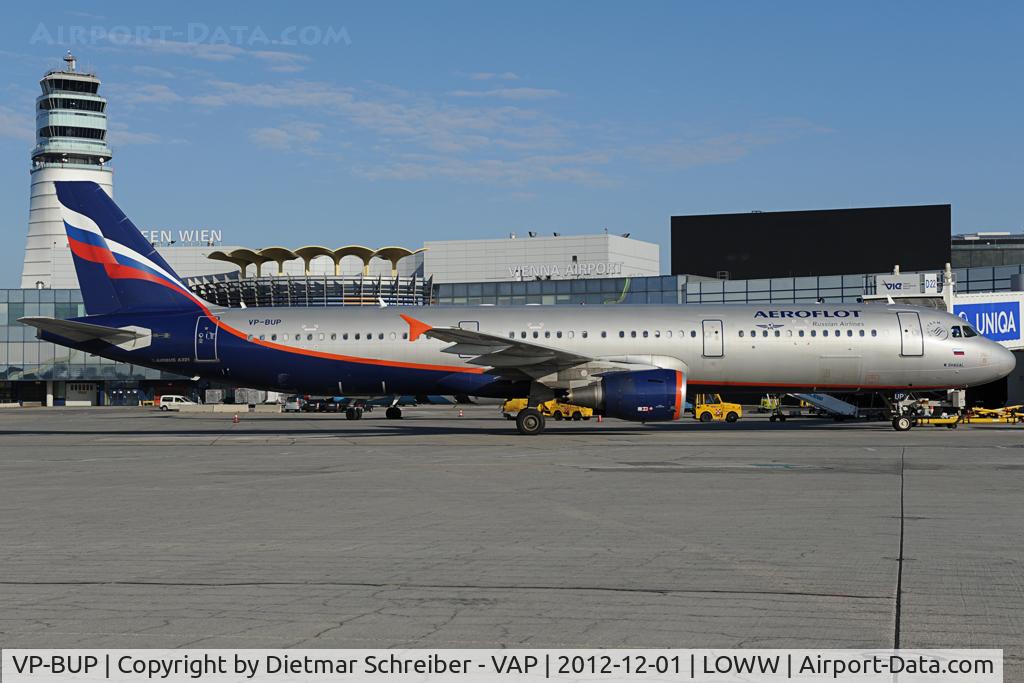 VP-BUP, 2007 Airbus A321-211 C/N 3334, Aeroflot Airbus A321