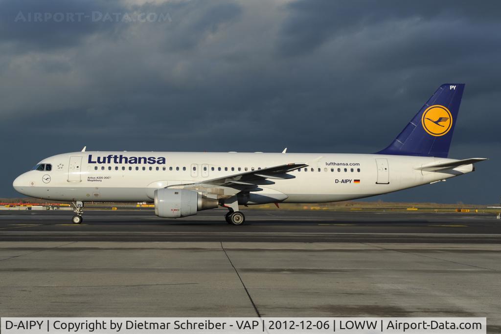 D-AIPY, 1991 Airbus A320-211 C/N 161, Lufthansa Airbus A320