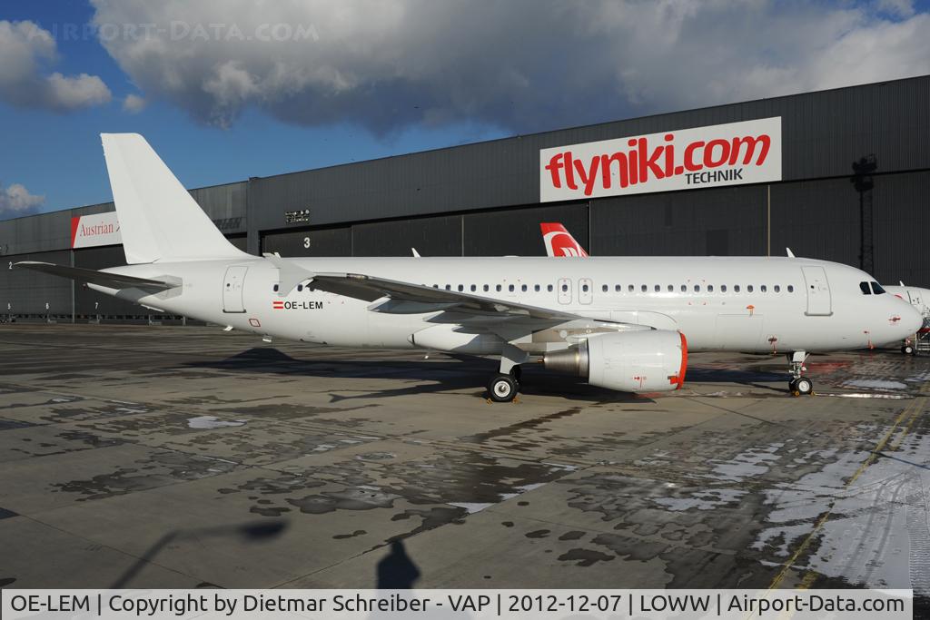 OE-LEM, 2012 Airbus A320-214 C/N 5115, ex Fly Niki AIrbus 320