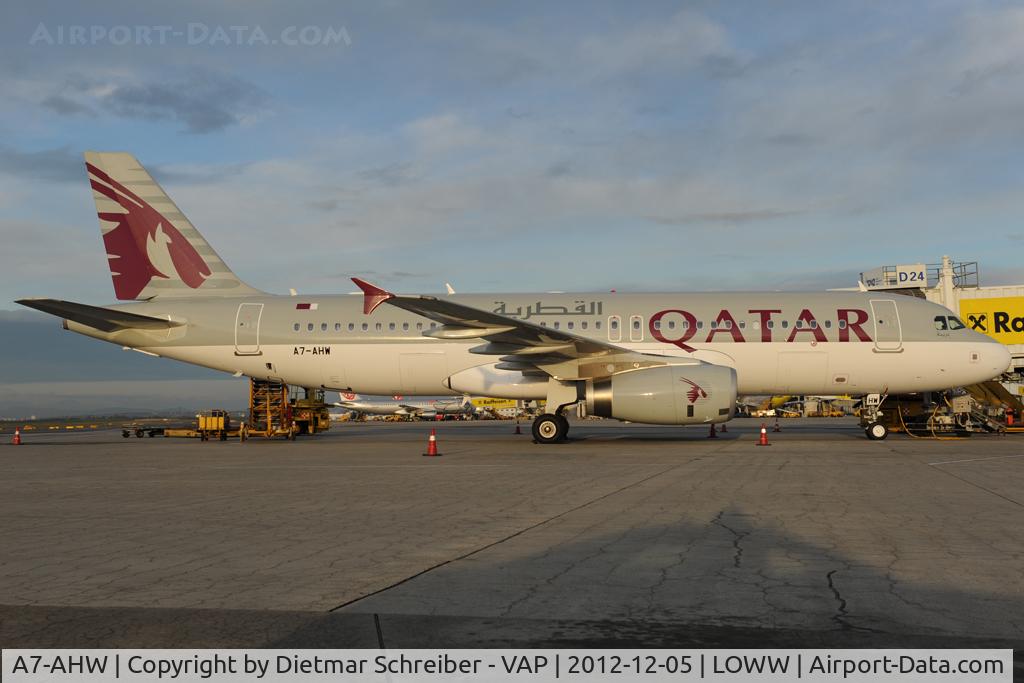 A7-AHW, 2012 Airbus A320-232 C/N 5217, Qatar Airways Airbus A320