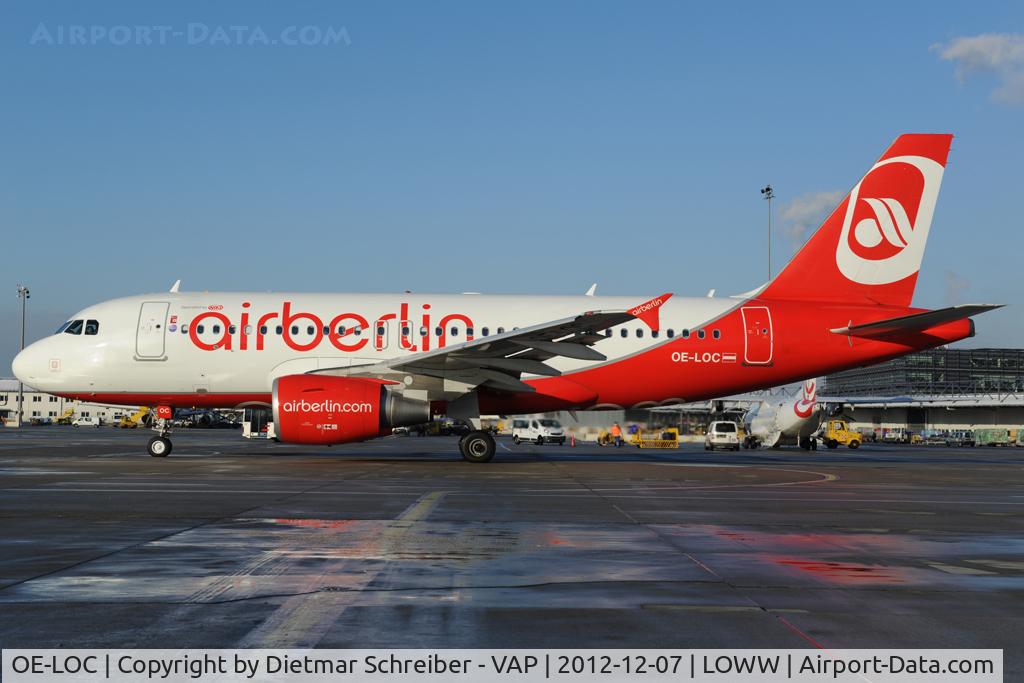 OE-LOC, 2008 Airbus A319-112 C/N 3728, Air Berlin Airbus A319