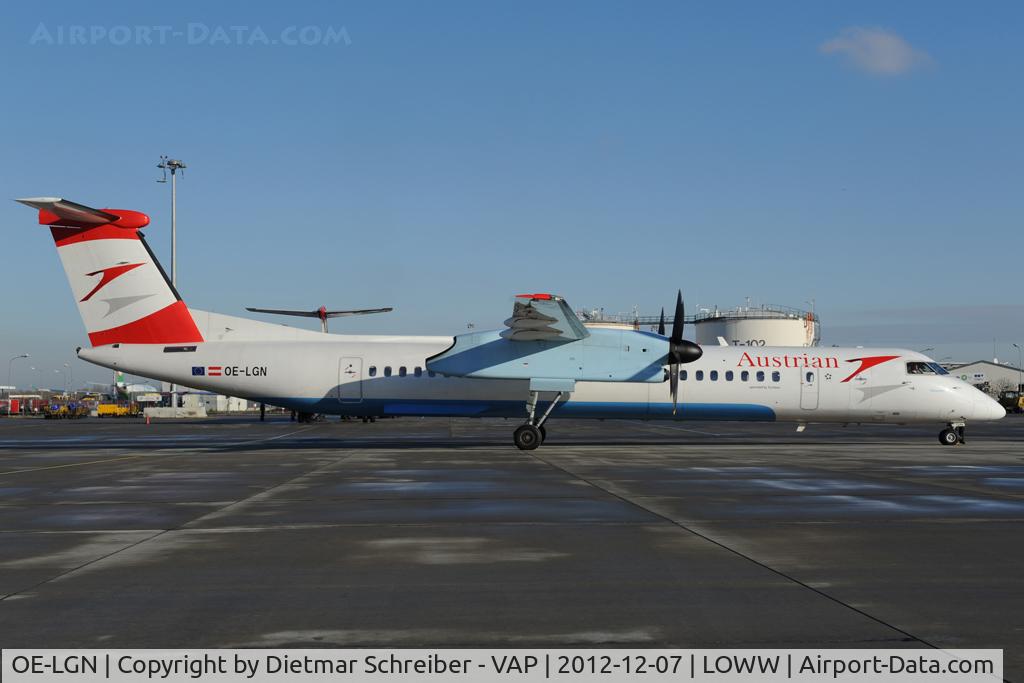OE-LGN, 2010 De Havilland Canada DHC-8-402Q Dash 8 C/N 4326, Austrian Airlines Dsh 8-400