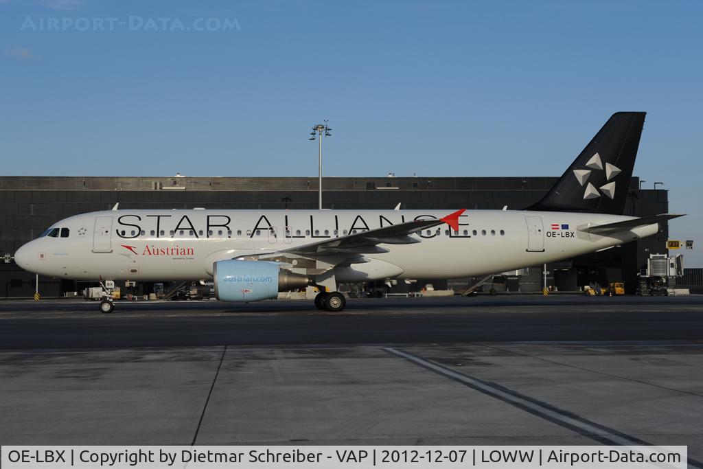 OE-LBX, 2002 Airbus A320-214 C/N 1735, Austrian Airlines Airbus A320