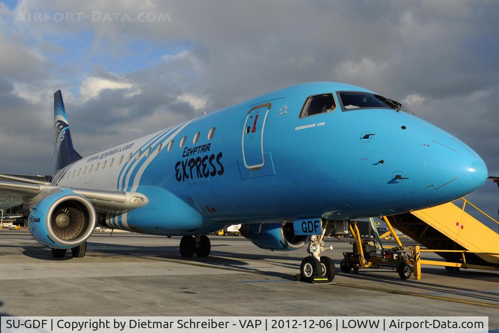 SU-GDF, 2008 Embraer 170LR (ERJ-170-100LR) C/N 17000266, Egypt Air Express Embraer 170