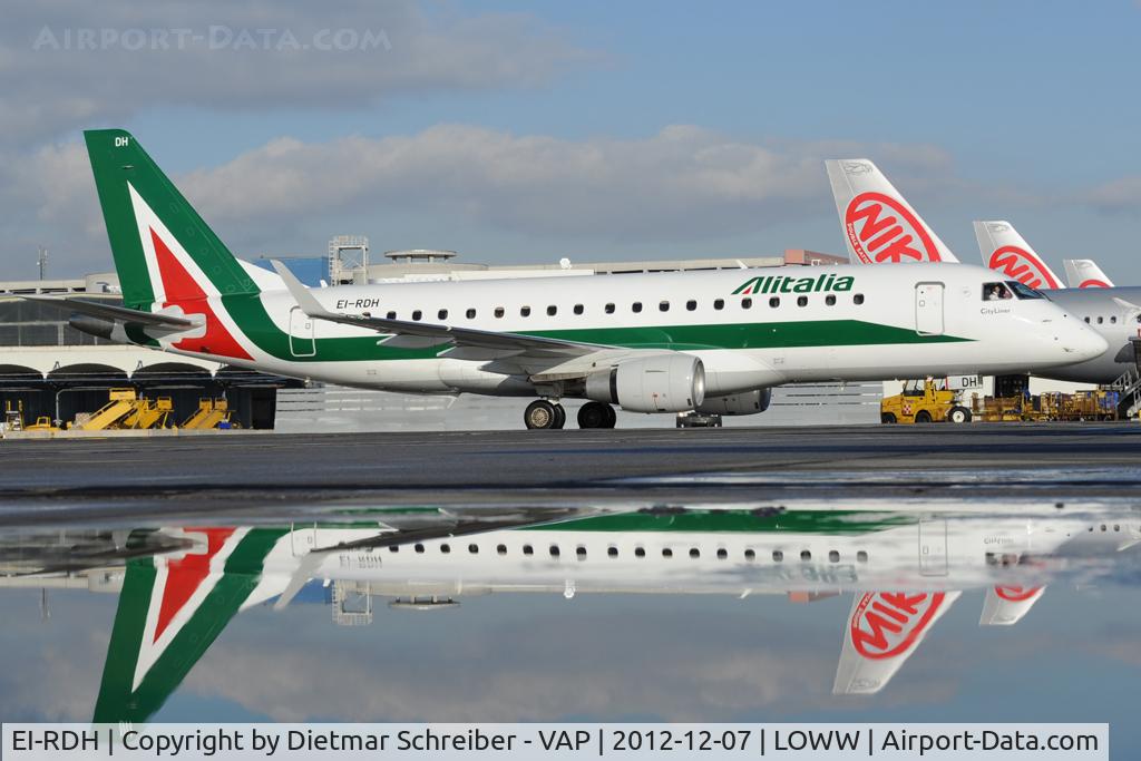 EI-RDH, 2012 Embraer 175LR (ERJ-170-200LR) C/N 17000339, Alitalia Embraer 175