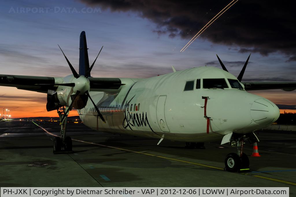 PH-JXK, 1991 Fokker 50 C/N 20233, Denim Air Fokker 50