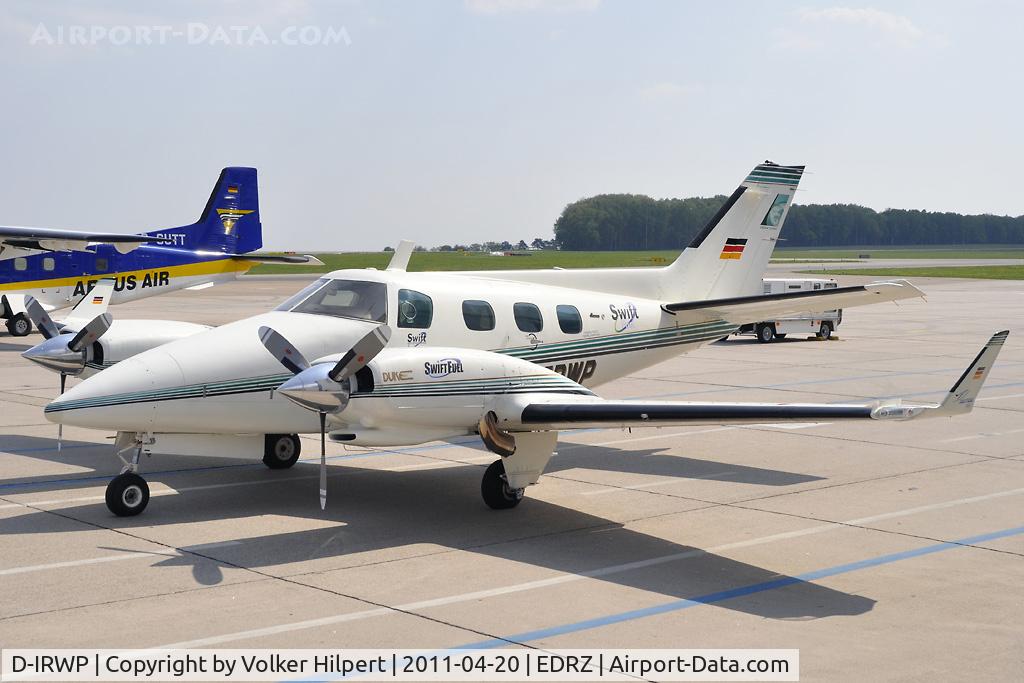 D-IRWP, Beechcraft P60 Duke C/N P-581, at zqw