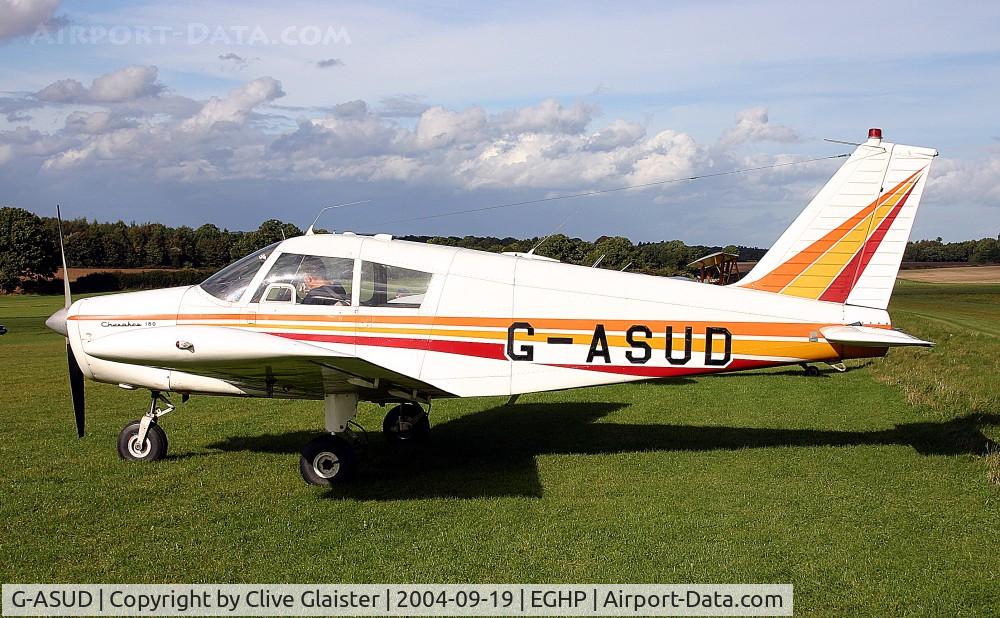 G-ASUD, 1964 Piper PA-28-180 Cherokee C/N 28-1654, Originally owned to, C.S.E. Aviation Ltd in June 1964 and currently with and a trustee of, G-ASUD Group since September 2005