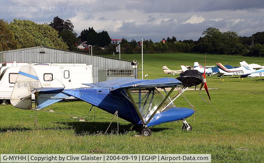 G-MYHH, 1993 Cyclone Airsports AX3/503 C/N C 2103069, Originally and currently in private hands since November 1992
