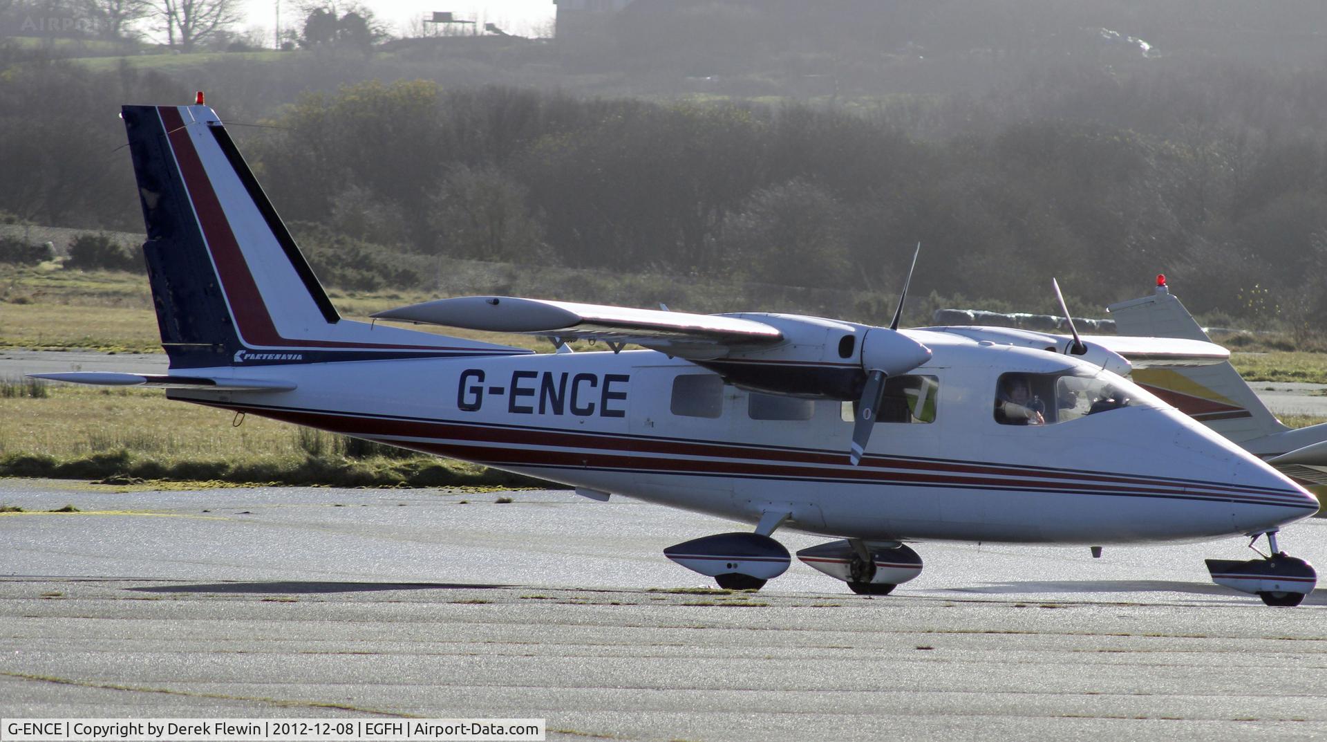 G-ENCE, 1978 Partenavia P-68B C/N 141, Seen at EGFH.