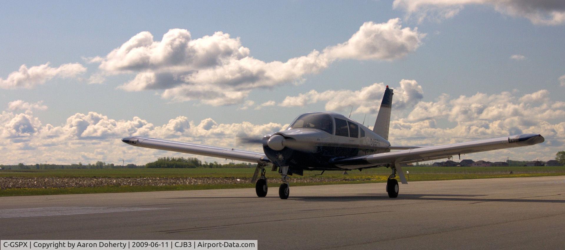 C-GSPX, 1968 Piper PA-28R-180 Cherokee Arrow C/N 28R-30387, Steinbach Airport in Manitoba Canada